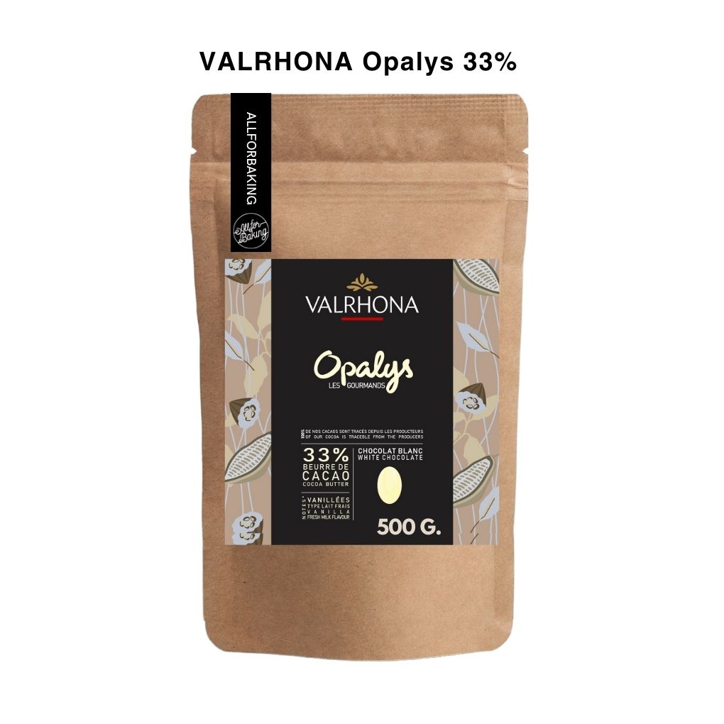 Chocolat blanc : Opalys 33% VALRHONA 3kg